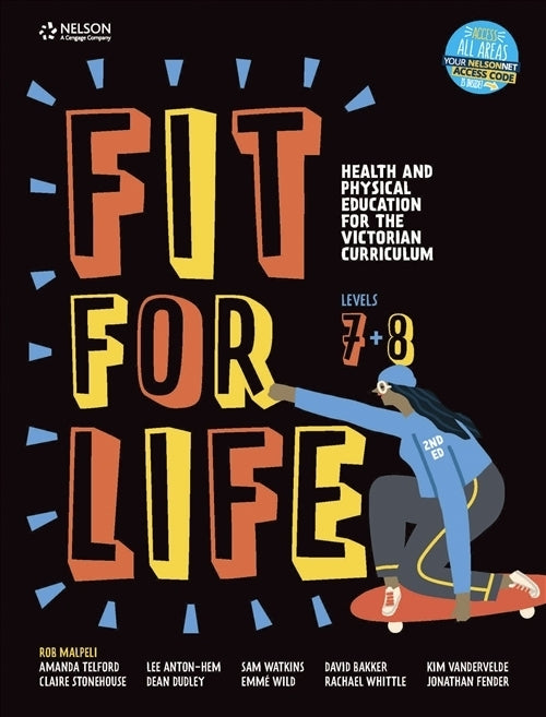 Fit for Life Level 7 & 8: For the Victorian Curriculum Student Book with 1 Access code