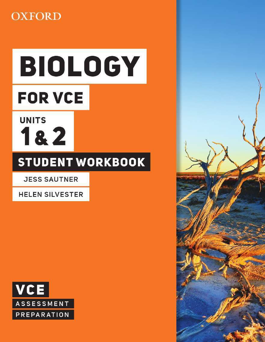 Biology for VCE Units 1&2 Student Workbook+obook pro: Victorian Curriculum