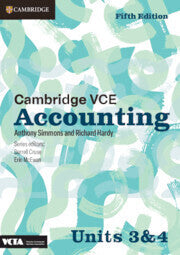 Cambridge VCE Accounting Units 3&4 Print Bundle