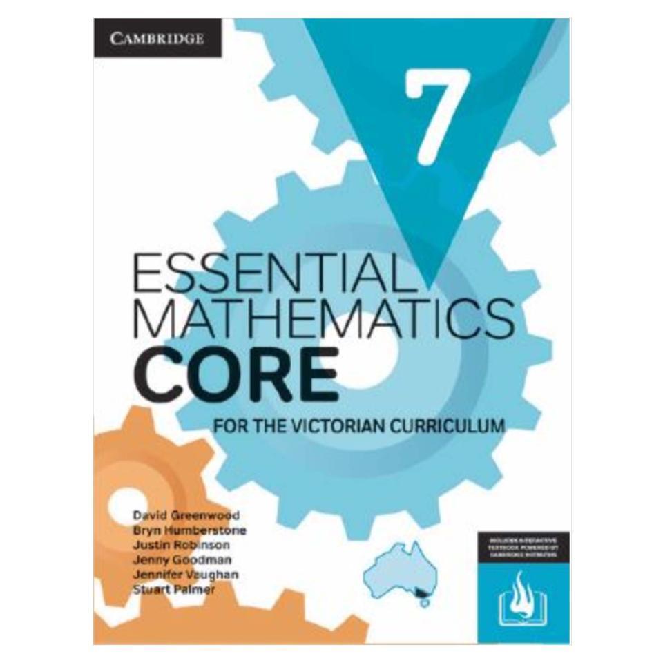 Essential Mathematics CORE for the Victorian Curriculum 7